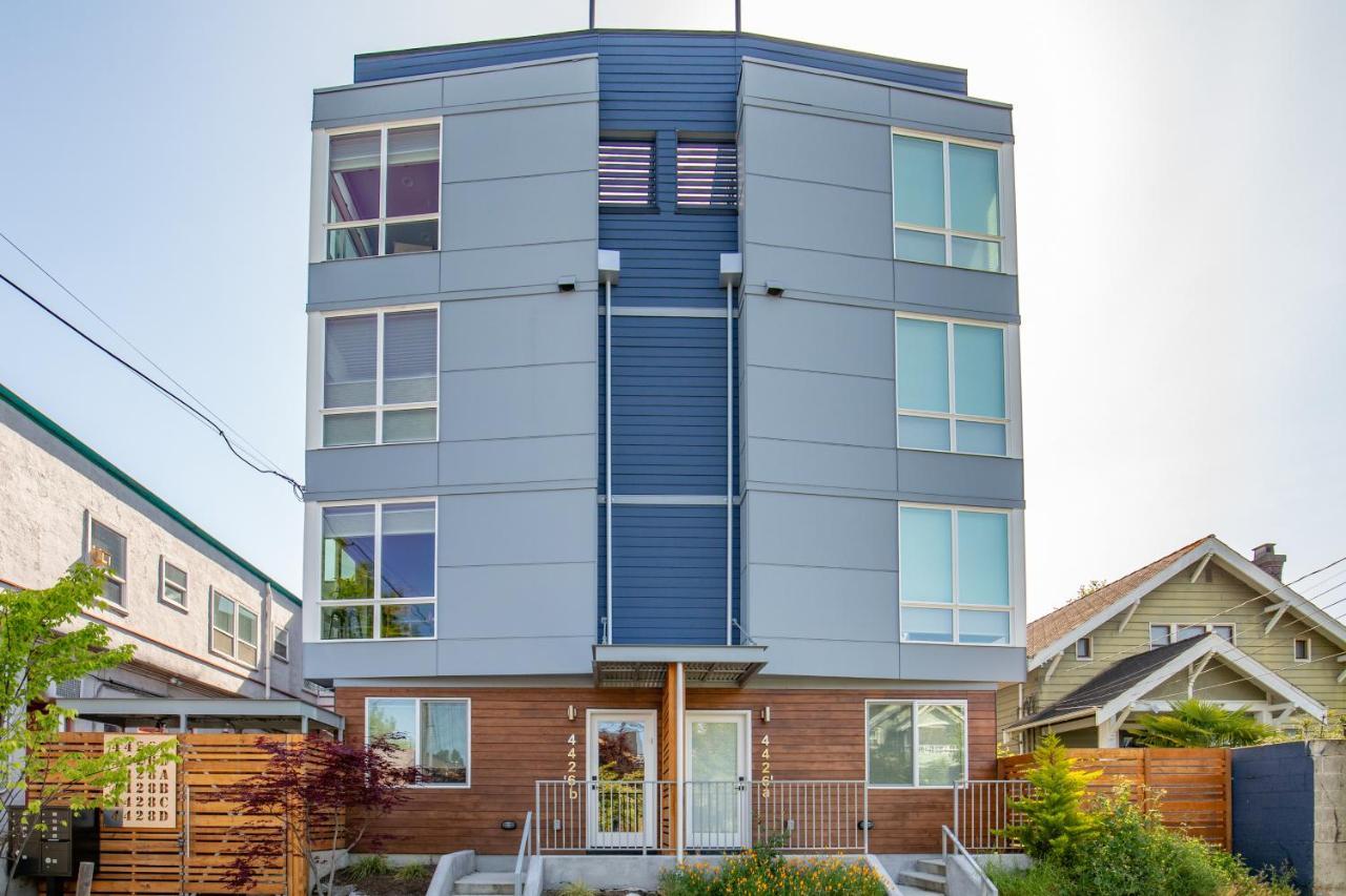 Rooftop Patio With Waterview, Private Garden & Grill 3Br 3Ba- Modern Cityscape Seattle Bagian luar foto
